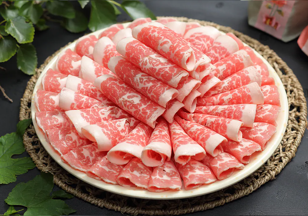 Sliced beef brisket